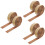 Moulure Coin De Autocollante Mousse Durable Marron 5