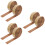 Moulure Coin De Autocollante Mousse Durable Marron 6