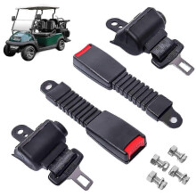 Golf cart seat Belts, Retractable, Universal,for EZGO, Club Car, Go Kart,UTV, Buggies and BusSet (2pcs)