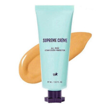 (Medium) Beauty Supreme Creme All-Over Complexion Perfector Long-Lasting Concealer Cream Foundation - Waterproof & Transfer-Resistant Skin Tint