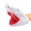25-26 Μαριονέτα Shark Hand Puppet Tpr Γκρι Γάντι Μαριονέτας Shark Hand Puppet Αφήγηση Ιστορίας σε 1