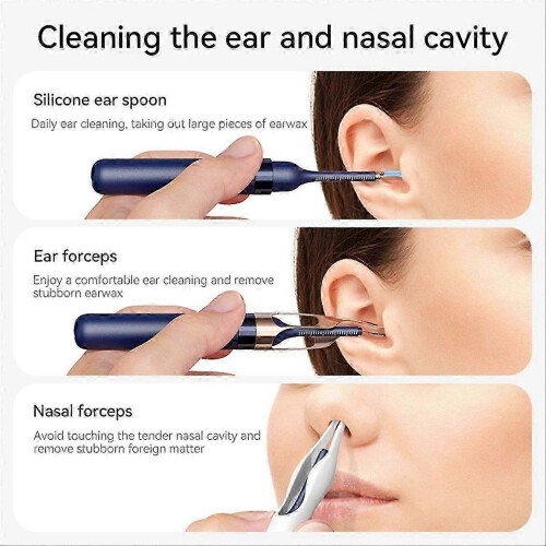 Smart Visual Ear Wax Cleaner with Camera 800W HD Visual Ear Wax Endoscope Multifunctional Visual Ea 1