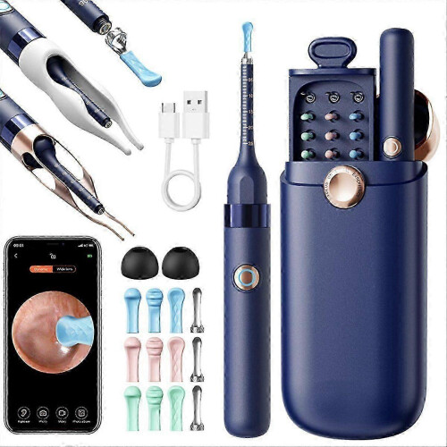 Smart Visual Ear Wax Cleaner with Camera 800W HD Visual Ear Wax Endoscope Multifunctional Visual Ea 2