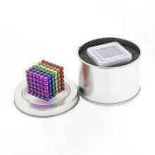 (5mm) 216 Pieces Vibrant Round Magnetic Balls with Strong Hooks for Fridge, Whiteboard, Home, Office, and DIY Multi-Purpose Decoration