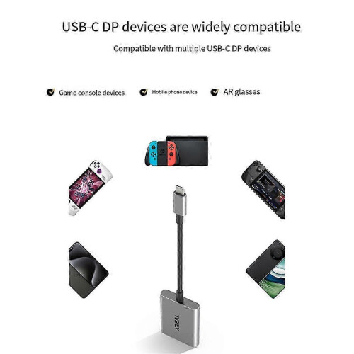 Προσαρμογέας βίντεο γρήγορης φόρτισης USB-C PD συμβατός με γυαλιά XREAL Air & Air2, φορητ 1