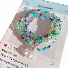 (wizard) Women's Boho Colorful Beaded Stacked Bracelets Stylish Adjustables Layered Wristbands For Birthday Party