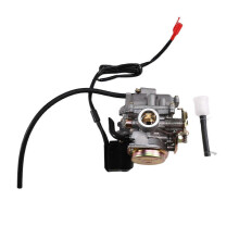 PD18J Carburetor for GY6 50cc 139QMB / 139QMA Engine Scooter Moped – 18mm Intake Aftermarket Replacement Carb