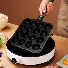 16 HåL Aluminium Takoyaki Maker Grill Pan Octopus Tallrik Hemmatlagning Bakning Formar Form Bakning Bakning KöKsredskap