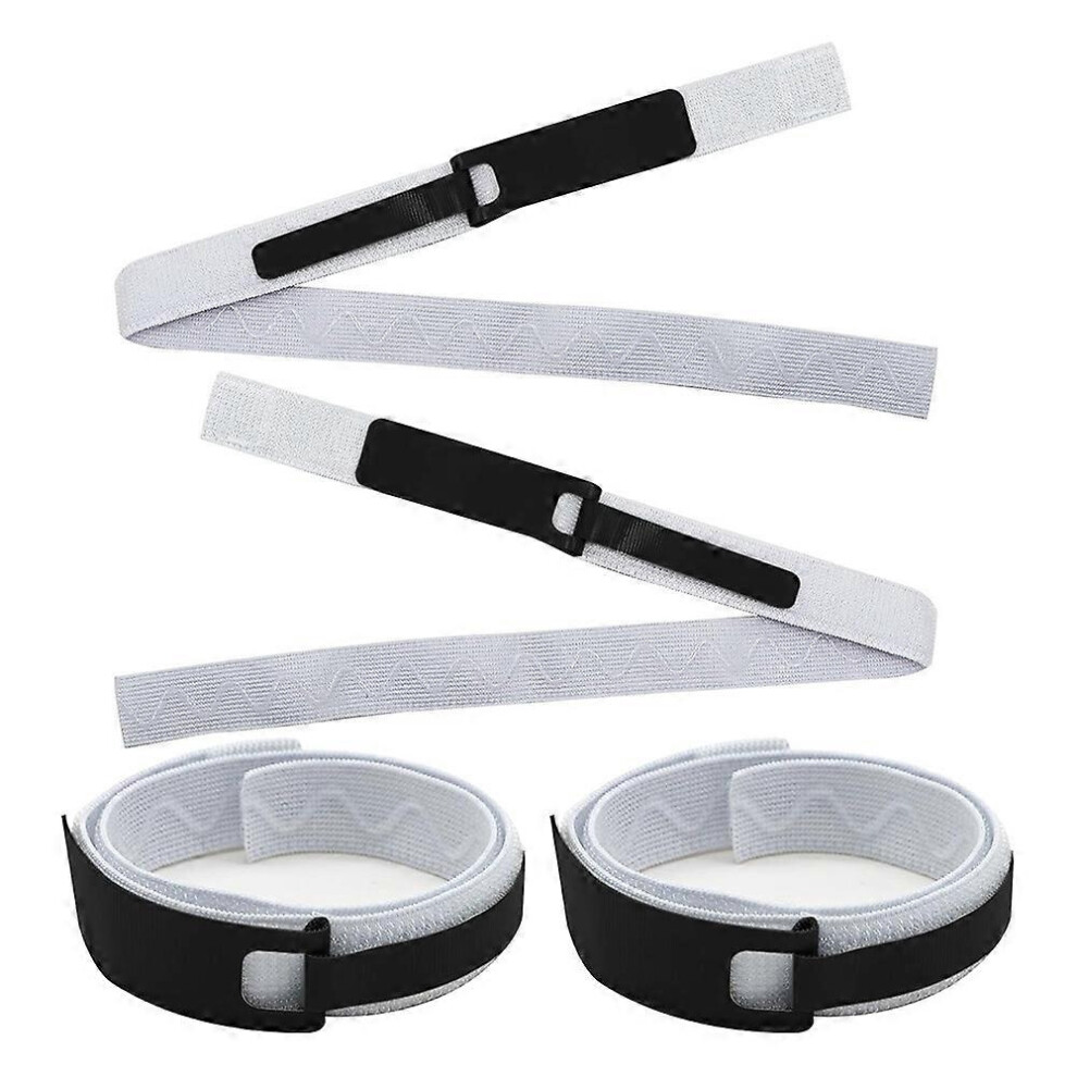 Black Foley Catheter Holder Urinary Legband Holder 4 Pcs Elastic Catheter Leg Strap Foley Catheter Stabilization Device