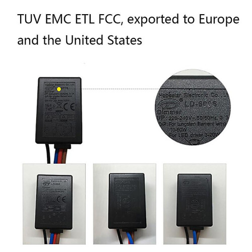 Ld-600s Build-in 3 Way Finger Touch Dimmer On/off Switch Us/eu 2