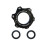 Cycling Hub Conversion Adapter Center Lock-R 142 to 148 Black 1