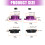Front Rear Bicycles Boosts Hub Conversion-R 142 to 148 P urple 4