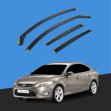 Ford Mondeo MK4 20072014 5 Door HatchbackSaloon Wind Deflectors 4pc Tinted