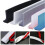 Black Bathroom Waterproof Seal Strip - Water Barrier for Bathrooms Strip 2