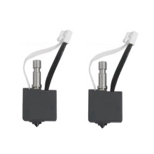Hardened Steel 0.4mm Nozzle Hotend Kit for Anycubic Kobra S1 3D Printer Hotend Assembled Extruder for Kobra S1 Combo 2Pc