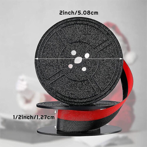 2pack Typewriter Ribbon Spool Typewriter Ribbon Red And Black Spool Replacement Pack compatible Typewriter-DT 2