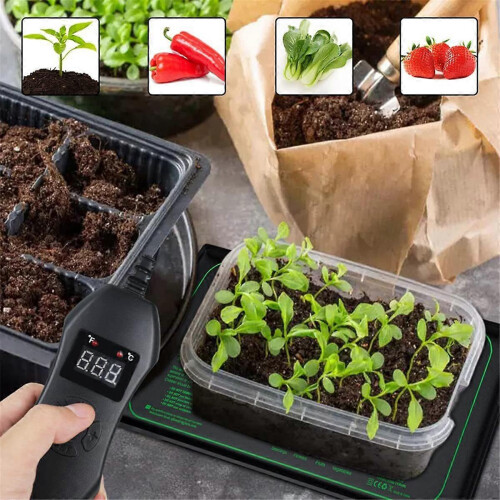 50W Seedling Heat Mat with Thermostat EU Plug 1