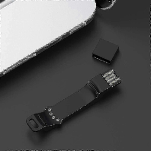 Non magnetic charging dock with USB charging cable compatible with Polar Unite smartwatch 1