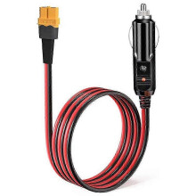 Compatibil cu bricheta auto ALLPOWERS S2000, Bluetti EB55, Anker 757/767, cablu de încărcare XT60 12V la 24V
