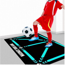 Fotbollsträningsmatta, 60 x 90 cm fotbollsmatta, fotbollsträningsmatta, tyst fotbollsmatta