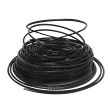 Serrated Heavy Duty Trimmer , 3mm x 50M Nylon Strimmer Wire Low Noise Trimmer String for Over Grown Grass and Weeds