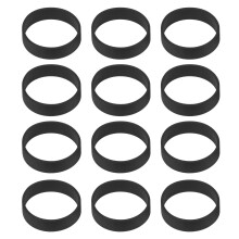 12 Pieces 301291 Vacuum Cleaner Knurled Belts for Kirby Vacuum Cleaner Replacement Belt for Series Models G3 G4 G5 G6 G7