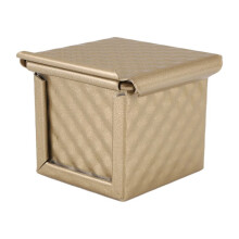 Square Loaf Pan with Lid Toast Mold Bread Pan Pullman Loaf Pan with Cover Non-Stick Water Toast Box