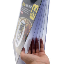 A4 Klaptafel Menustandaard Tafel met Meerdere Pagina'S Kaartenrek Menudisplaystandaard Menuhouder Bureaumenu Fotoalbum Fotolijst