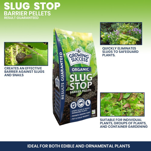 Growing Success Organic Slug Stop Barrier Pellets 2.25kg 2