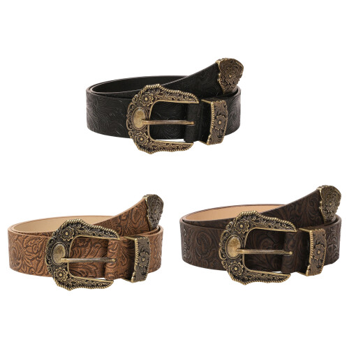 Adjustable Retro Belt Girdle for Family Sharing Feature-Black 1