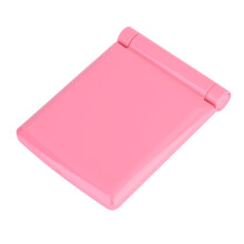 Oglindă de călătorie portabilă cu oglindă de machiaj pliabilă, oglindă compactă cu iluminare LED, oglindă de înaltă definiție cu 8 lumini