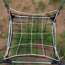 Mesh Highly Elastic Trellis Netting with Hooks for Grow Climbing Plants Vegetables Fruits Flowers Gardening 60x120CM