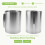 Adjustable Cake Ring High 20 cm - Stainless Steel Baking Ring Adjustable - High Baking Mould for Easy Preparation 8