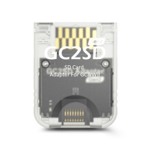 GC2SD Gen2 TF-Kaartlezeradapter Ondersteunt 512 GB voor GameCube/ GC2SD-Geheugen-TF-Kaartadapter