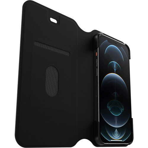 OtterBox OtterBox Strada Via Case for iPhone 12 Pro Max Shockproof Drop Proof Slim Soft Touch Protective Folio Case with Card Holder 2
