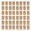 120Pcs M3X5.7-OD4.6 Thread Knurled Brass Threaded Heat Set Heat Resistant Insert Embedment Nut for 3D Printer 1