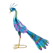 Multicolor Metallic Statue Metallic Statue Outdoor Garden, Patio, Deck, Porch-Yard Art Decoration