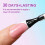 1Set Simple Snap On Nail Solid Color Coated Effortlessly-YS08 4