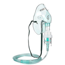 Inhalationsset mit Gesichtsmaske, Mundstück und Atemschlauch