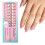 1Set Simple Snap On Nail Solid Color Coated Effortlessly-YS08 1