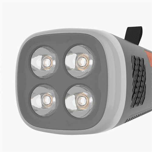 Ραδιόφωνο FM/Bluetooth έκτακτης ανάγκης 4500mAh, τροφοδοτικό USB/ηλιακής ενέργειας/χειρ 1