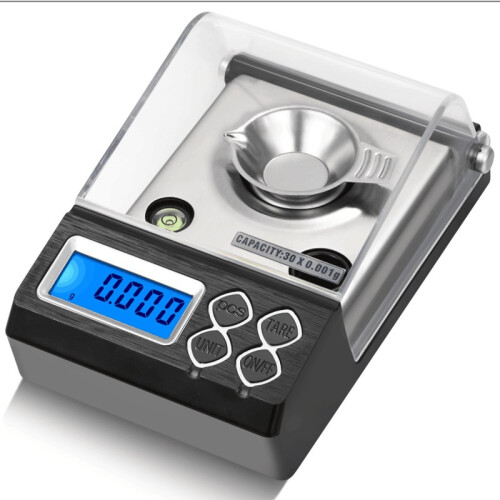Υψηλής ακρίβειας 50g/0.001g εργαστηριακή ζυγαριά βάρους ψηφιακή χιλιοστόγραμμο 2