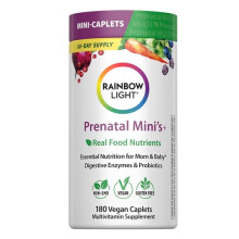 RAINBOW LIGHT Prenatal Multivitamin 180 Vegan Caps