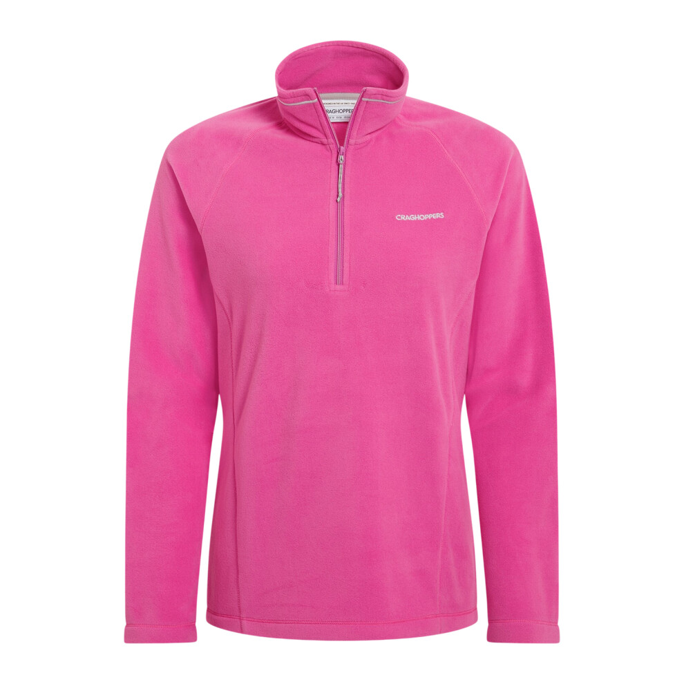 Craghoppers (22 Uk, Damask Rose) Womens/Ladies Miska Vi Half Zip Fleece Multicoloured
