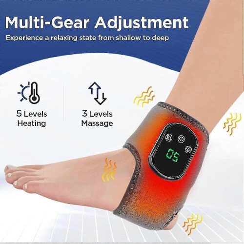 Neuropathy Foot Massager with Heat Compression, Triple Therapy for Circulation Relief 2PC 1