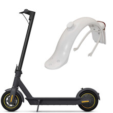 Electric Scooter Rear Mudguard Scooter Rear with Brake Light Compatible with M365 S1 PRO PRO2
