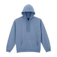 (XS, Stone Blue) Gildan Mens Softstyle Midweight Hoodie