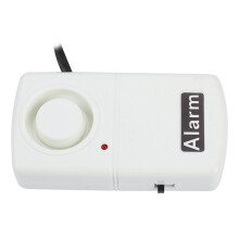 Stromausfall-Alarm 9-Volt-Batterie, 10 x 5,3 x 2,5 cm Weiß