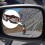 Arc-Shaped Motorcycle Goggles Bronze Gray 19x5x5cm 1