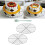 Round Wire Cooling Grids For Baking Includes Silicone Brush For 2